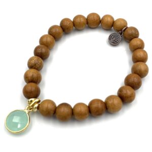 Kalesi's MEDAILLON CHALCEDON & Gold